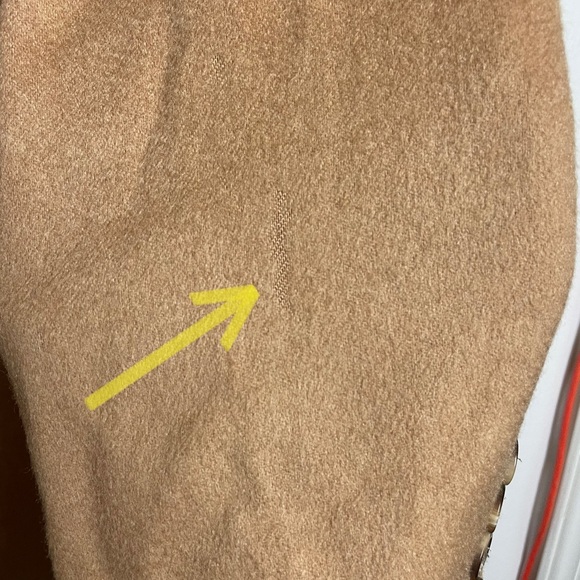 Lord And Taylor 100% Cashmere Two Button Camel Colored Blazer Size 43R - Picture 9 of 11